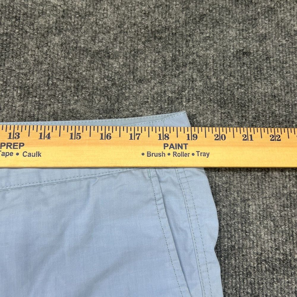 Faherty Shorts Mens 35 Blue Chino All Day‎ Stretch Casual Flat Front Drawstring - Picture 4 of 10